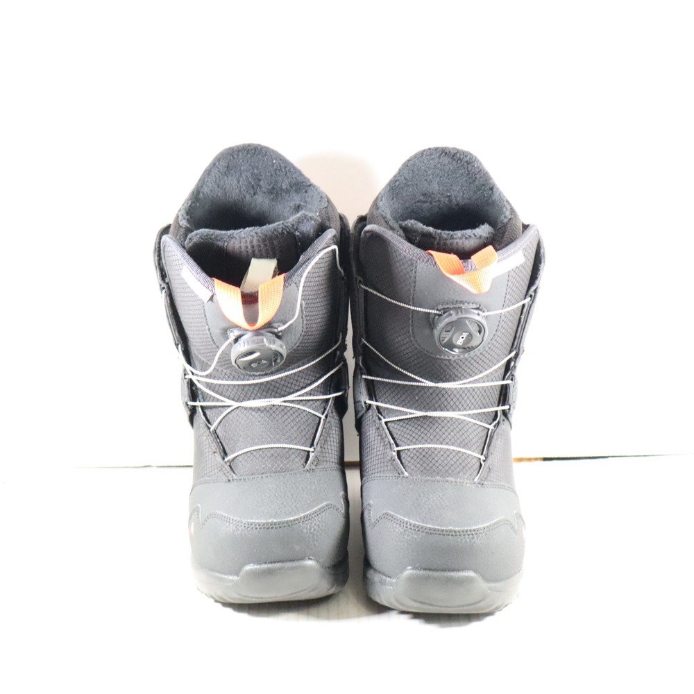 Burton Zipline Boa Youth Snowboard Boots Black Orange Size 5K Kids